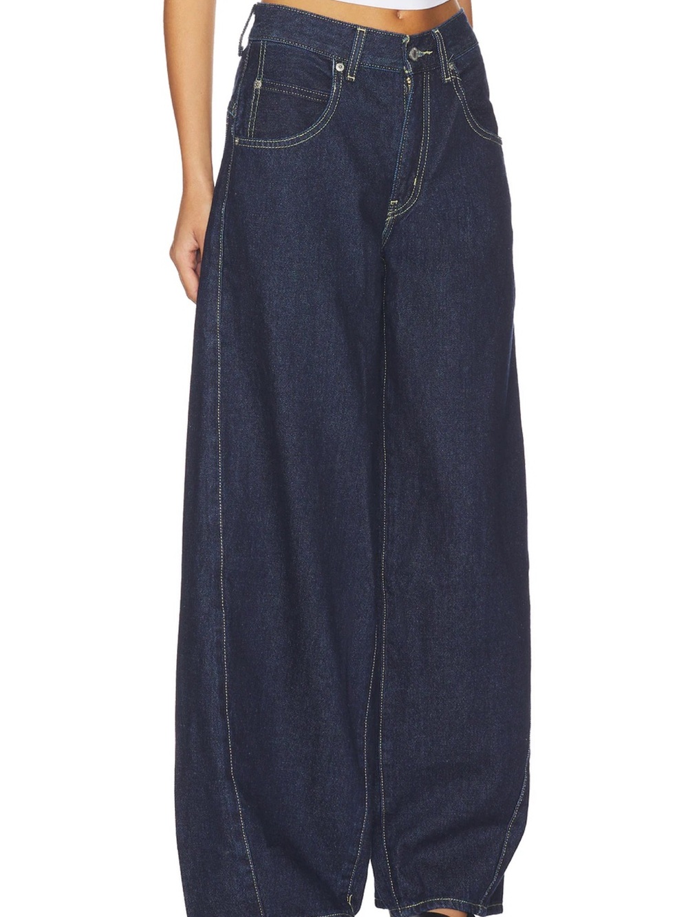 Levi's Dark Indigo super baggy barrel regular length